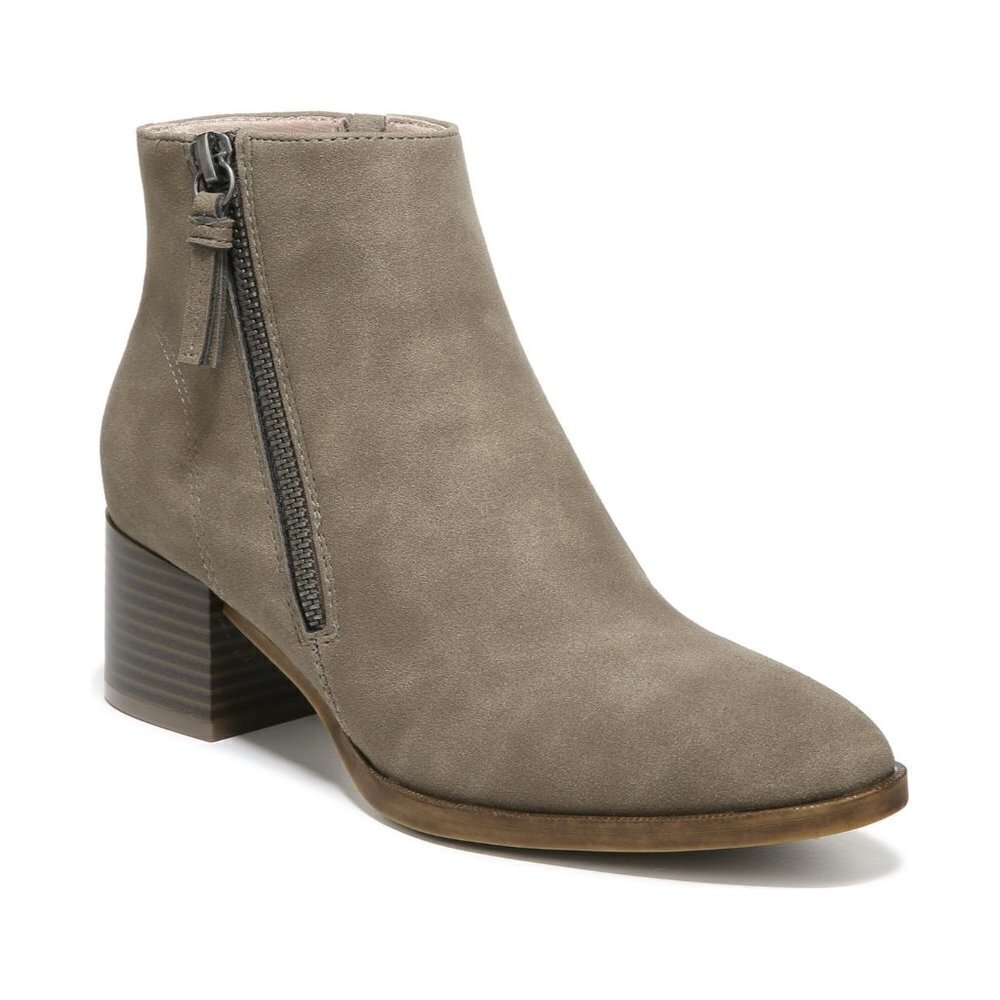 Life Stride Taupe Ankle Boots